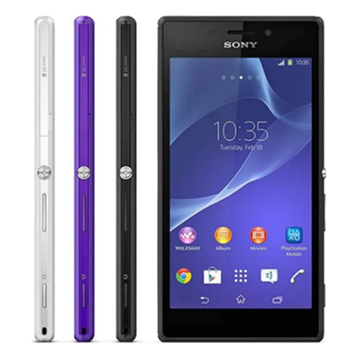 Разблокированный оригинальный Xperia M2 4 8 "Android 1 ГБ ОЗУ Гб ПЗУ четырехъядерный Мп
