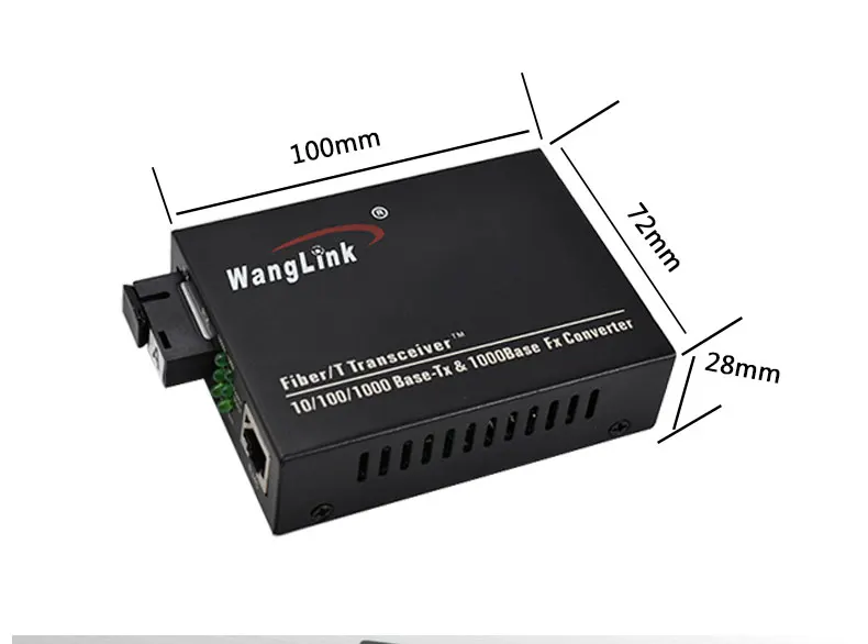 1,25G волоконный медиаконвертер 2RJ45 порт+ 1 волоконный медиаконвертер 1 порт rj45 приемопередатчик 2 шт