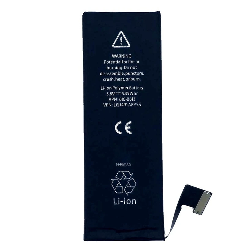 Suqy Новый внутренний аккумулятор телефона для Apple IPhone 5 iPhone5 5g аккумуляторы на