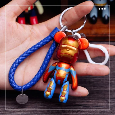 Высококачественный Bomgom мультяшный Popobe glomy Bear Брелок Плюшевый Медведь автомобильный брелок для ключей подвеска - Цвет: 23