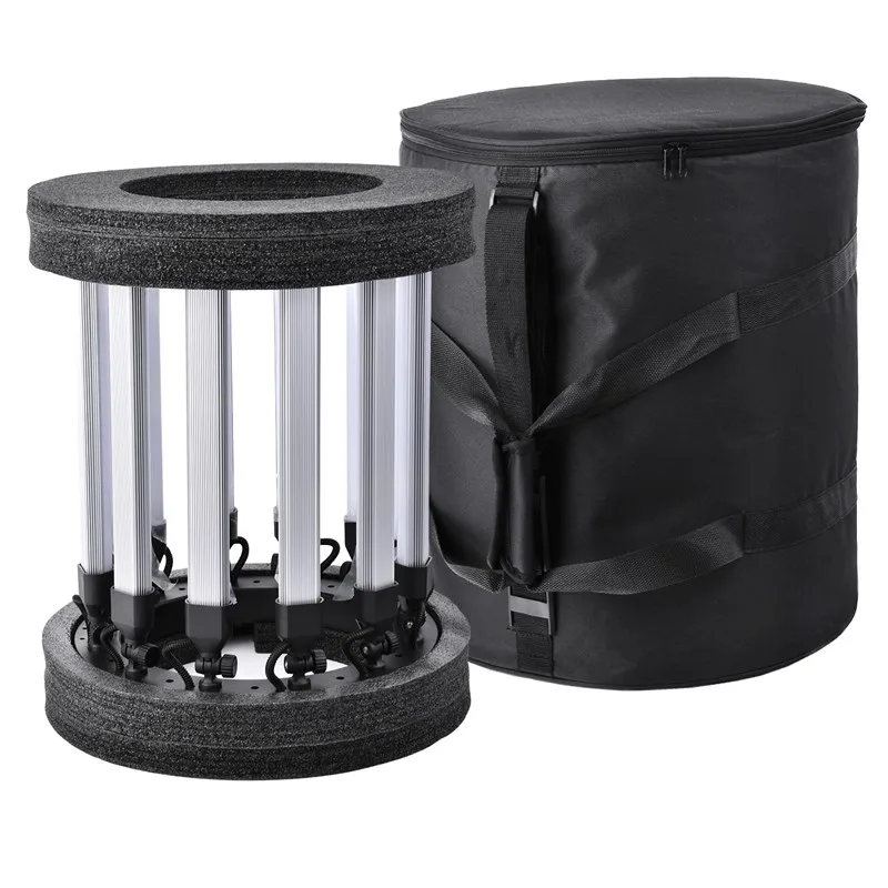 Fosoto TL-1800 фотографический светильник ing с регулируемой яркостью 3200-5600K 12 трубок 672 светодиодов камера фото студия телефон фотография кольцо светильник лампа