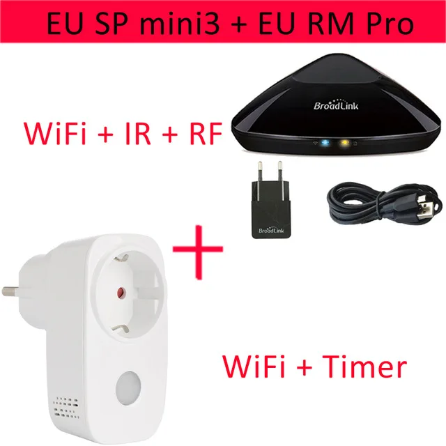 Broadlink RM3 Pro RM Mini 3 умный помощник домашний Wi-Fi IR IF пульт дистанционного управления шлюз Wi-Fi-IR Автоматизация умного дома - Цвет: H