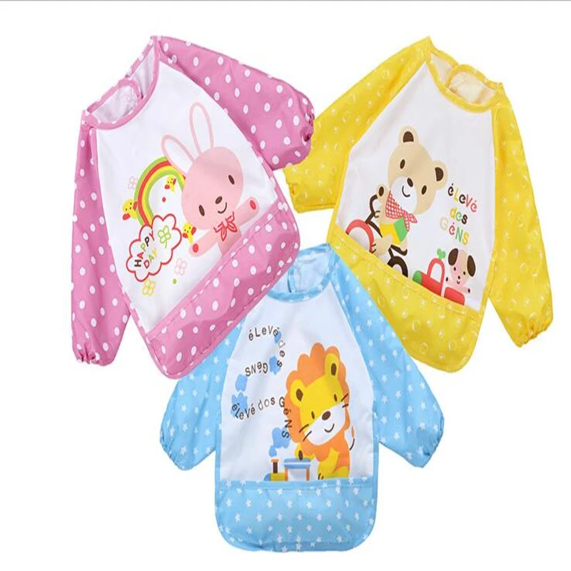 13 видов конструкций модные водонепроницаемые детские нагрудники с длинным