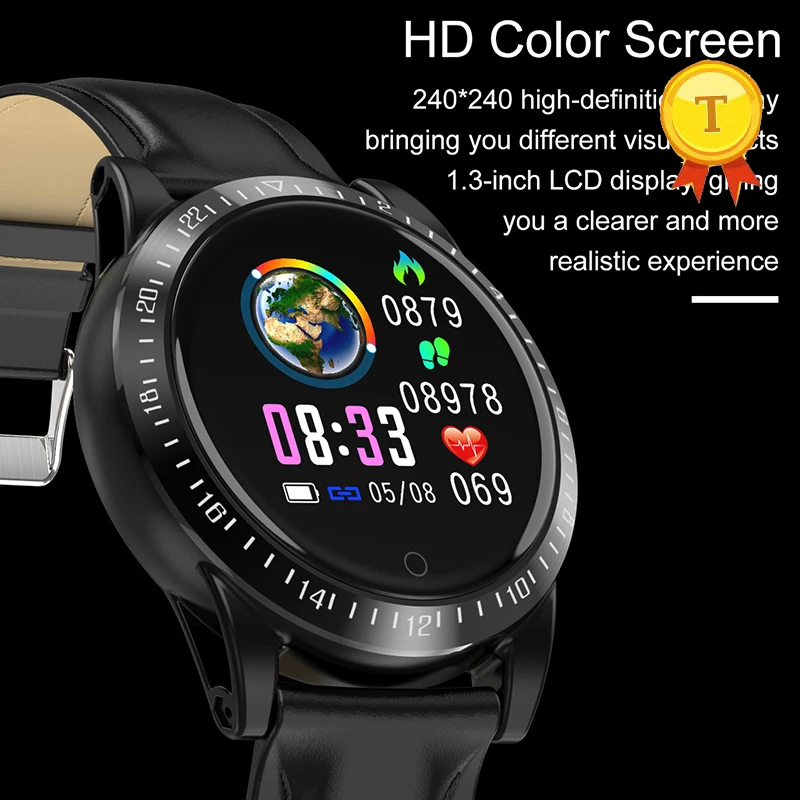 

2019 HD Color Screen Smart Band Wristband Heart Rate Monitor Sleep Monitoring Message Reminder Long Standby Smart Bracelet