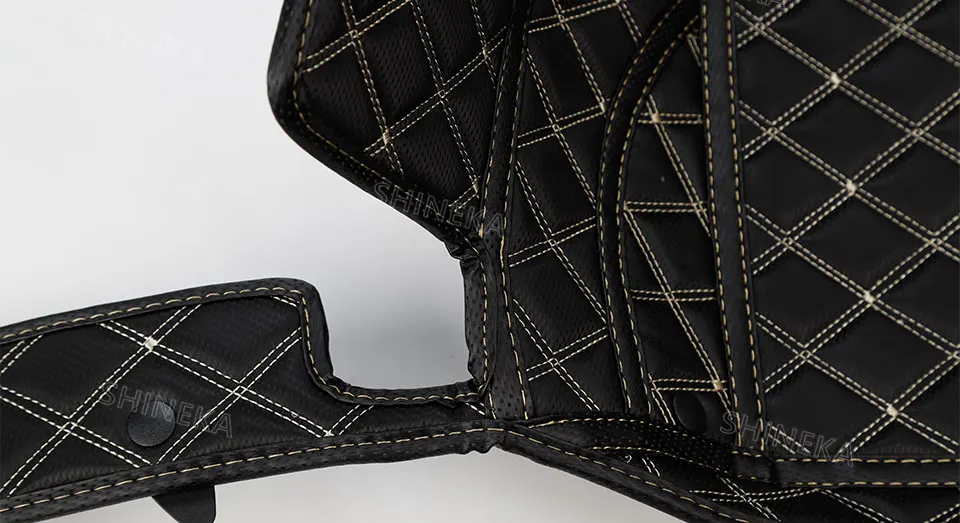 SHINEKA коврики из искусственной кожи для Wrangler JL аксессуары 4 двери роскошный водонепроницаемый коврик для Jeep JL