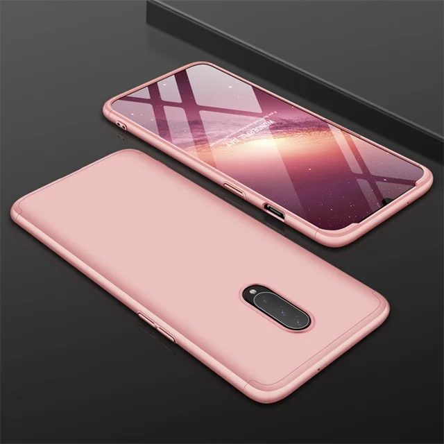rose 9 цветов, чехол для Oneplus 7 Pro, роскошный защитный чехол, полное защитное кольцо, противоударный чехол для телефона, чехол для Oneplus 6 6T 5 5T - Цвет: rose