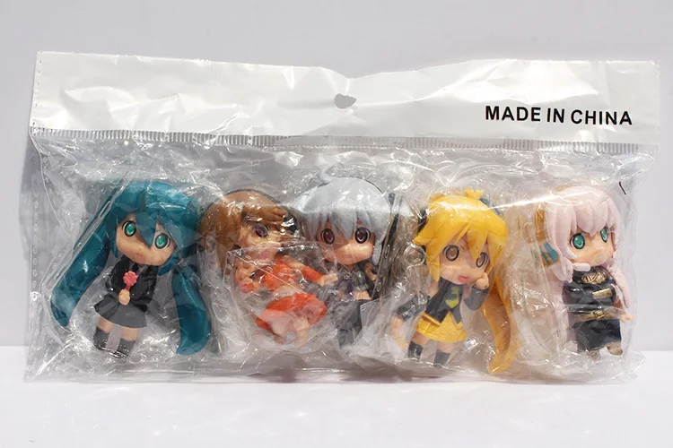 10 шт./компл. 6 см Nendoroid Petit Vocaloid фигура good улыбка Хацунэ Мику