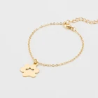 SUTEYI, модные любовь Щенячий патруль принтом браслеты из нержавеющей стали для женщин милые браслет с фигуркой животного Tassut кошка цвет золотистый браслет Ювелирные Браслеты mujer