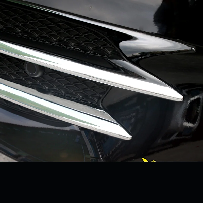 Автомобильные передние противотуманные фары крышка решетки декоративные