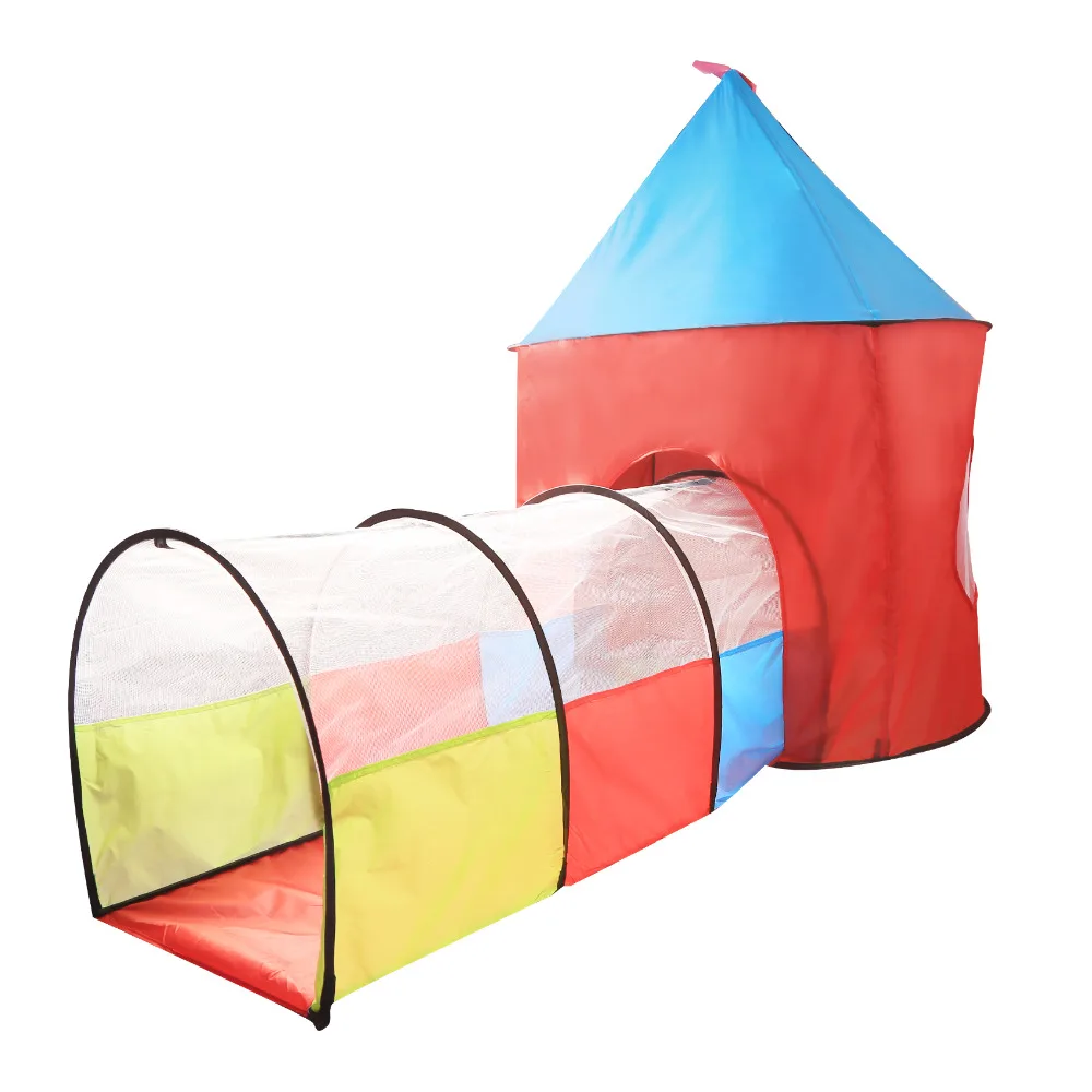 Большая палатка игрушечная Playhouse крытый и открытый сад Складная Pop Up астронавт в космосе играют палатка для детей