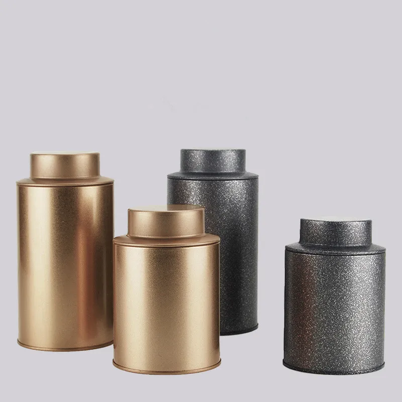 Металлические чайные банки жестяная банка для хранения чайных горшков маленький