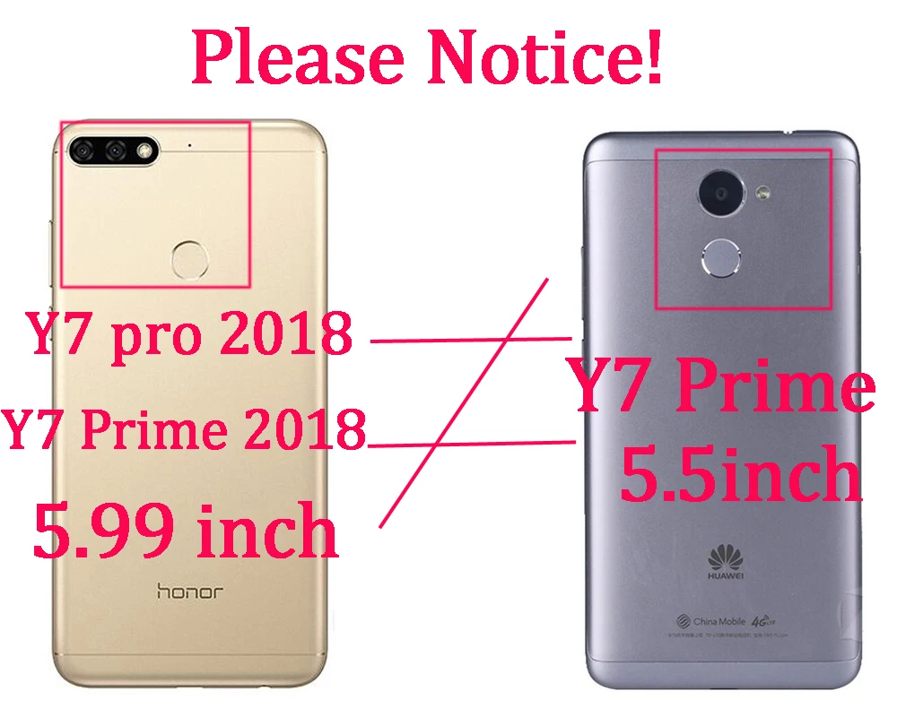 Для huawei Y7 Prime Y 7 Y72018/Nova 2 Lite Магнитный чехол-книжка из зернистой кожи для huawei Honor 7C 5,9" Enjoy 8