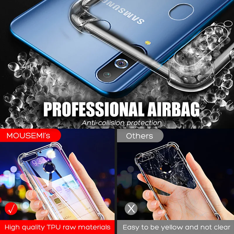 Противоударный силиконовый чехол mousmi для Samsung Galaxy J5 2017 Pro J6 J4 Plus 2018 J2 Prime