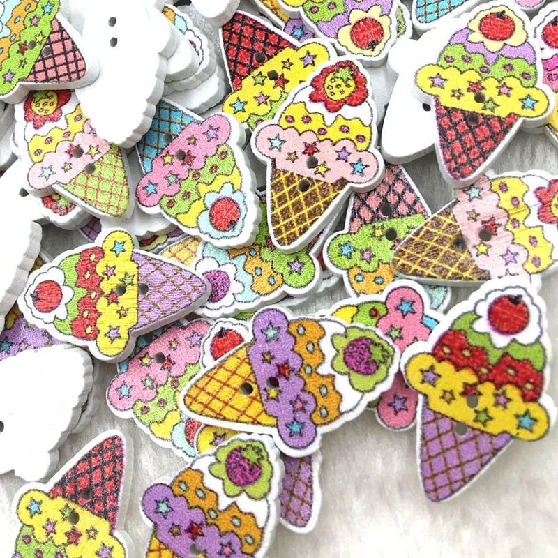 25/50/100 шт. деревянные пуговицы для скрапбукинга|buttons scrapbooking|wood sewing button scrapbookingsewing