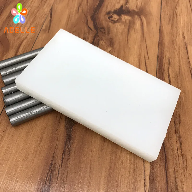 

2 sizes High quality Poly Cutting and Tooling Board white Cutting Mat SOFT leather craft tool for cut punch free shipping HOT
