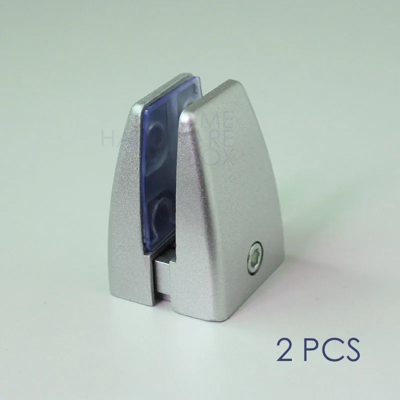 Серебряная пара настенных креплений arcrylic держатель знака настольный экран