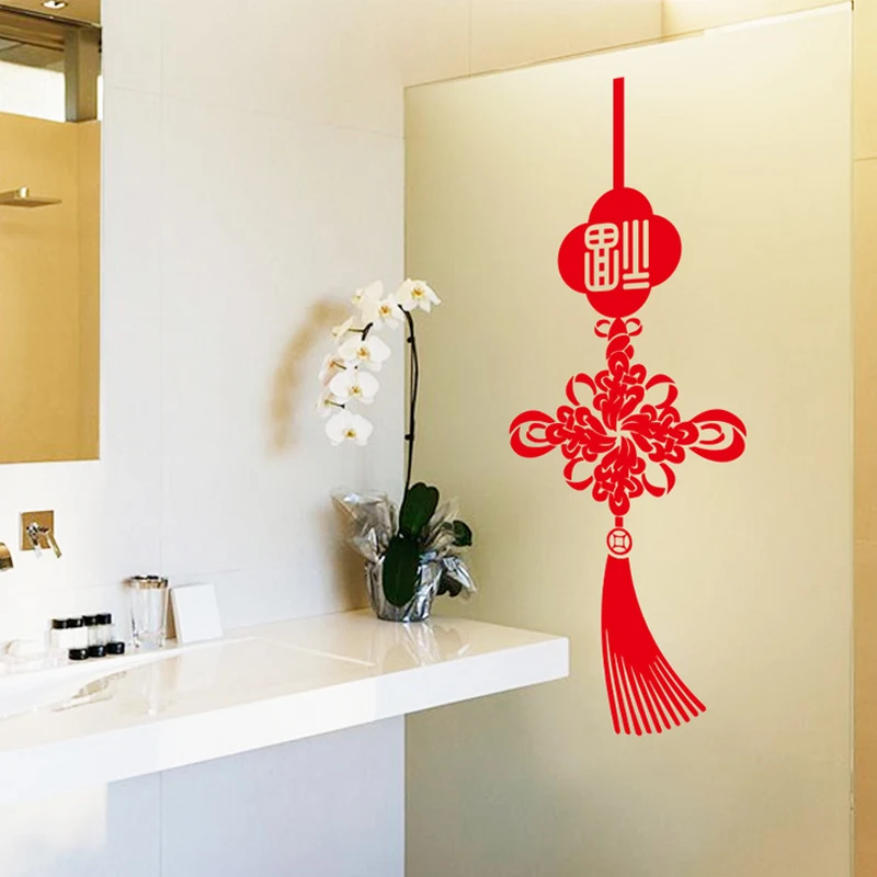 Креативные наклейки с благословением на новый год 2021 классический китайский