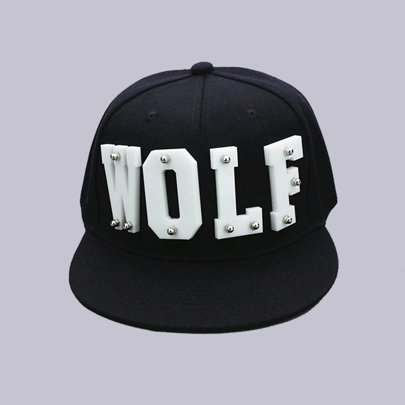 EXO волк играть Бейсбол Кепки s Для мужчин женщин хип-хоп ВС Hat фуражке Casquette Sunbonnet