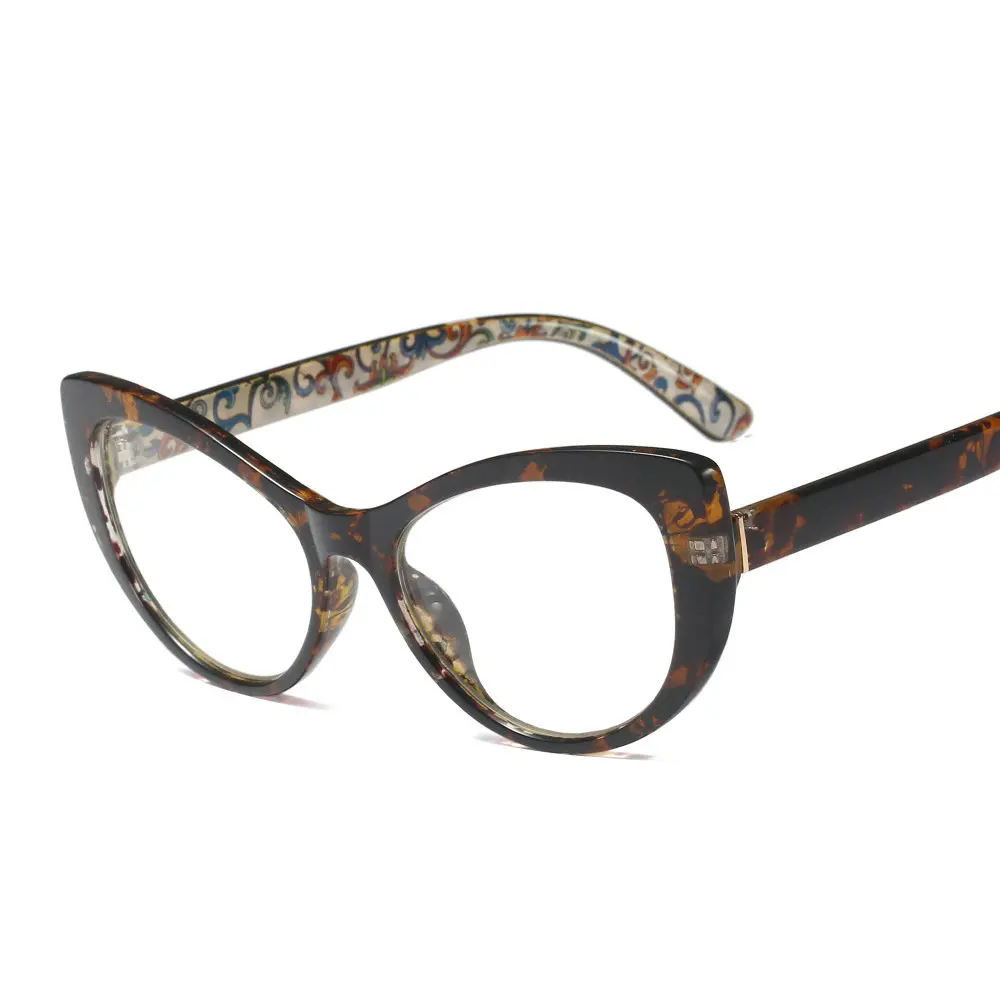 Очки из ацетата женские очки кошачья Компьютерная оптика от близорукости для дам