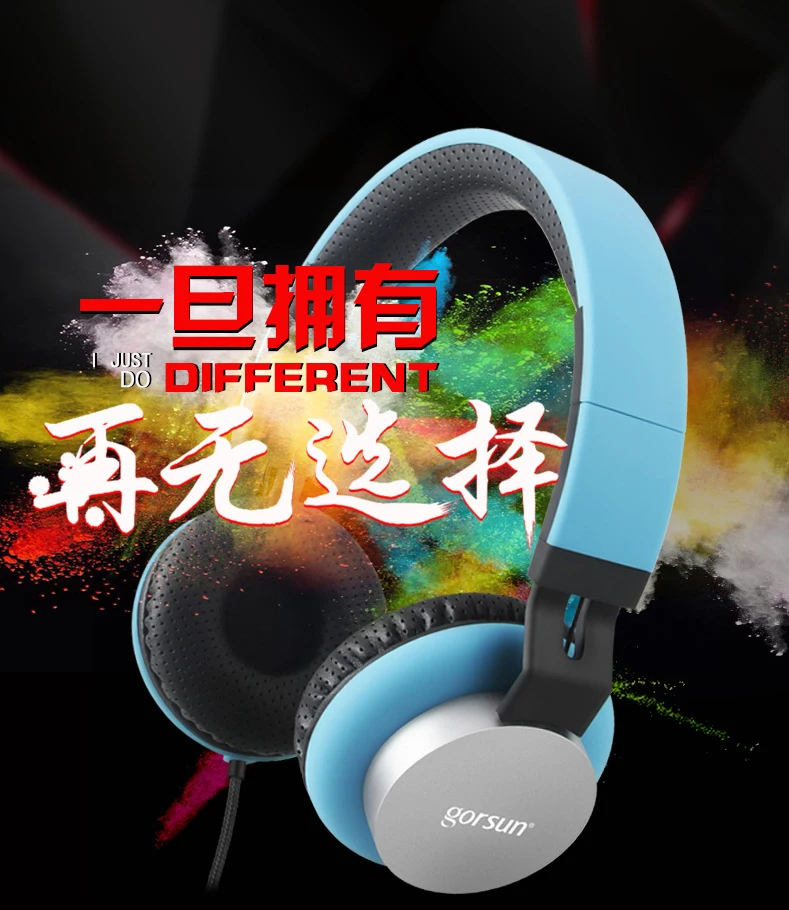 Gorsun GS789 проводные наушники с микрофоном гарнитуры бас HiFi Звук Музыка для регулировки громкости