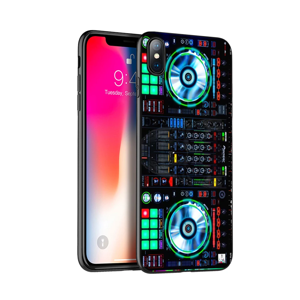 17135 Черный чехол ТПУ для iphone 5 5s se 6 6s 7 8 plus x 10 чехол силиконовый чехол для iphone XR XS MAX чехол ddj dj music - Цвет: 17135