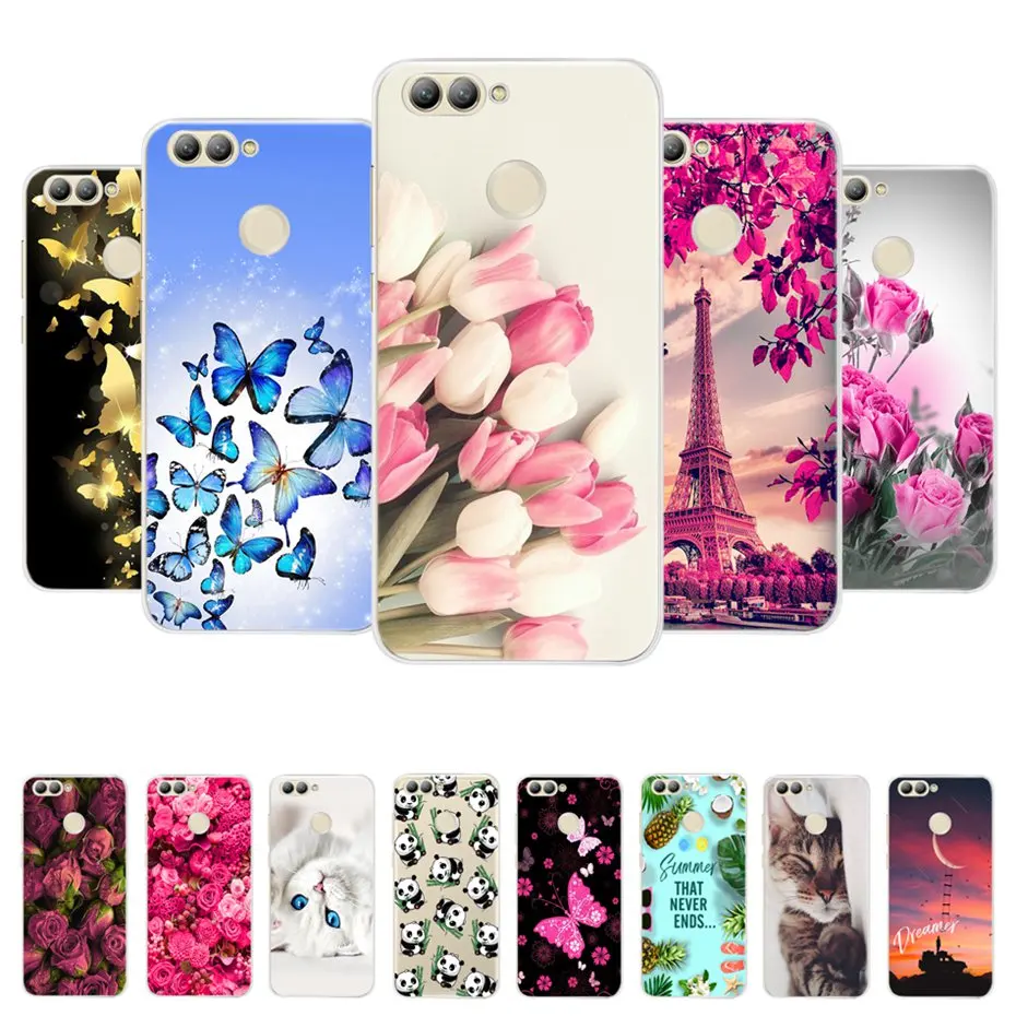 Чехол для Huawei Nova 2, силиконовый чехол, Мягкий защитный чехол из ТПУ на заднюю панель для Huawei Nova 2, телефонные чехлы для Huawei Nova2