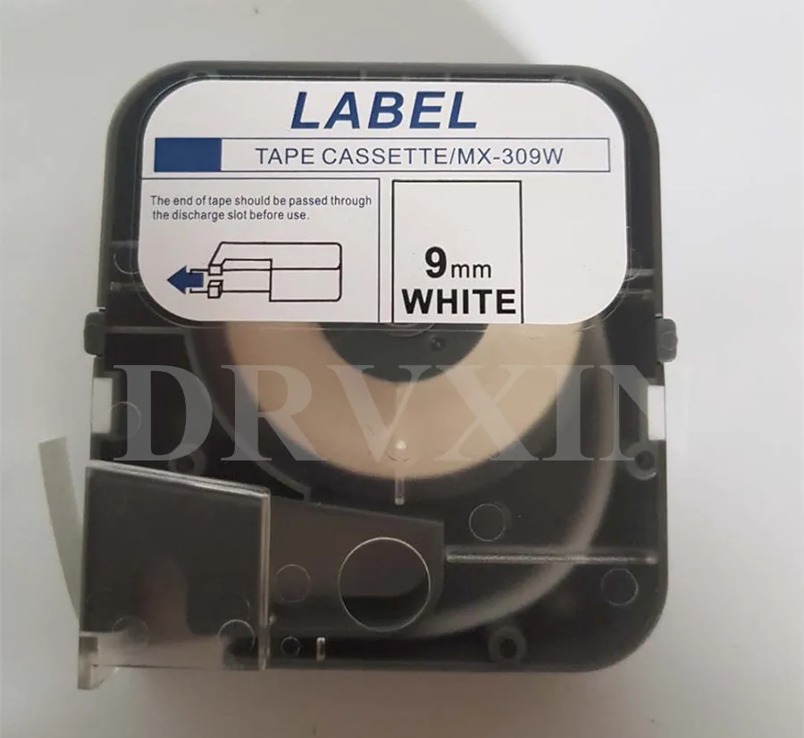 

Label Tapes Cassette DRVXIN-LM309WL 9mmx8m white For Max Letatwin Cable ID Printer lm-380e,lm-390a/PC,lm-370e,lm-400a