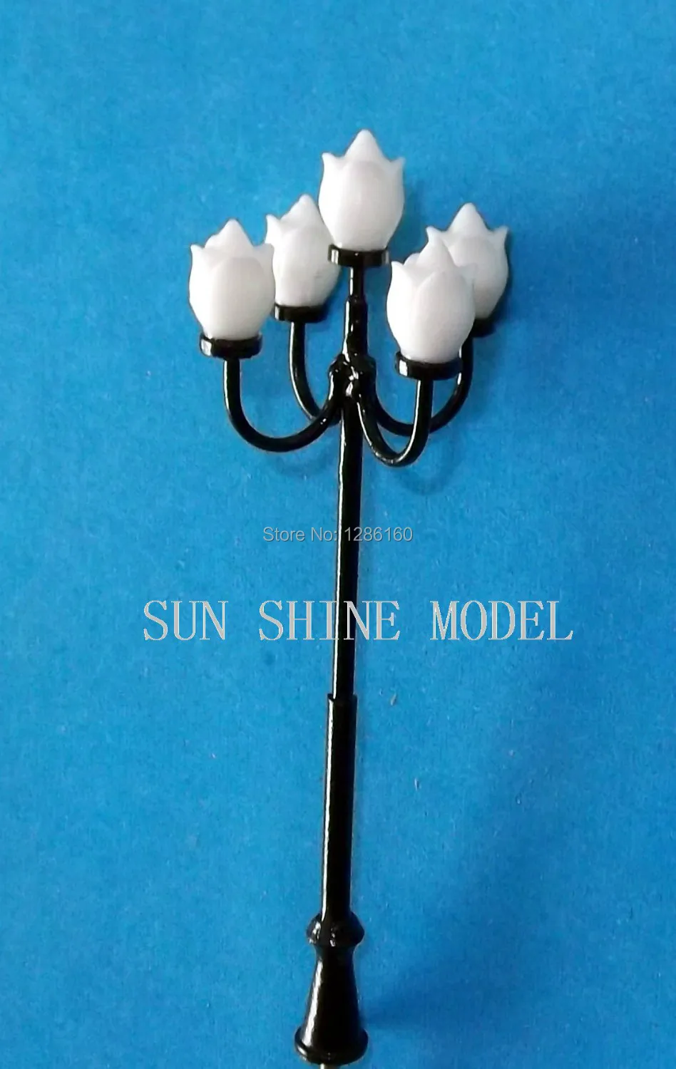 K2-15 Хо 2 шт масштабная модель железные уличные светодиоды фонарные столбы/огни