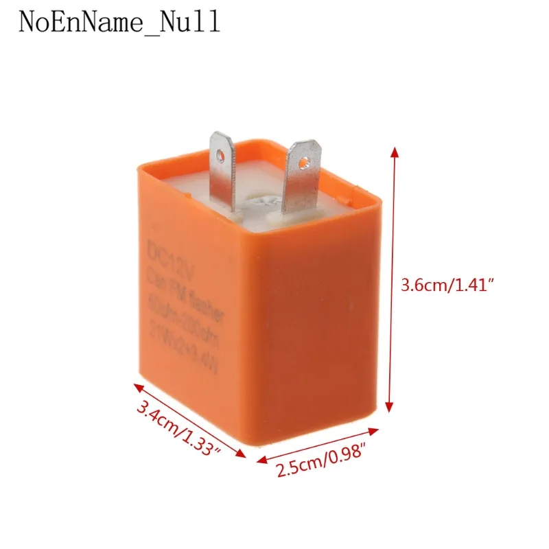 12 V 2 Pin указатель поворота для мотоцикла регулируемый светодиодный импульсное реле индикатор сигнала поворота
