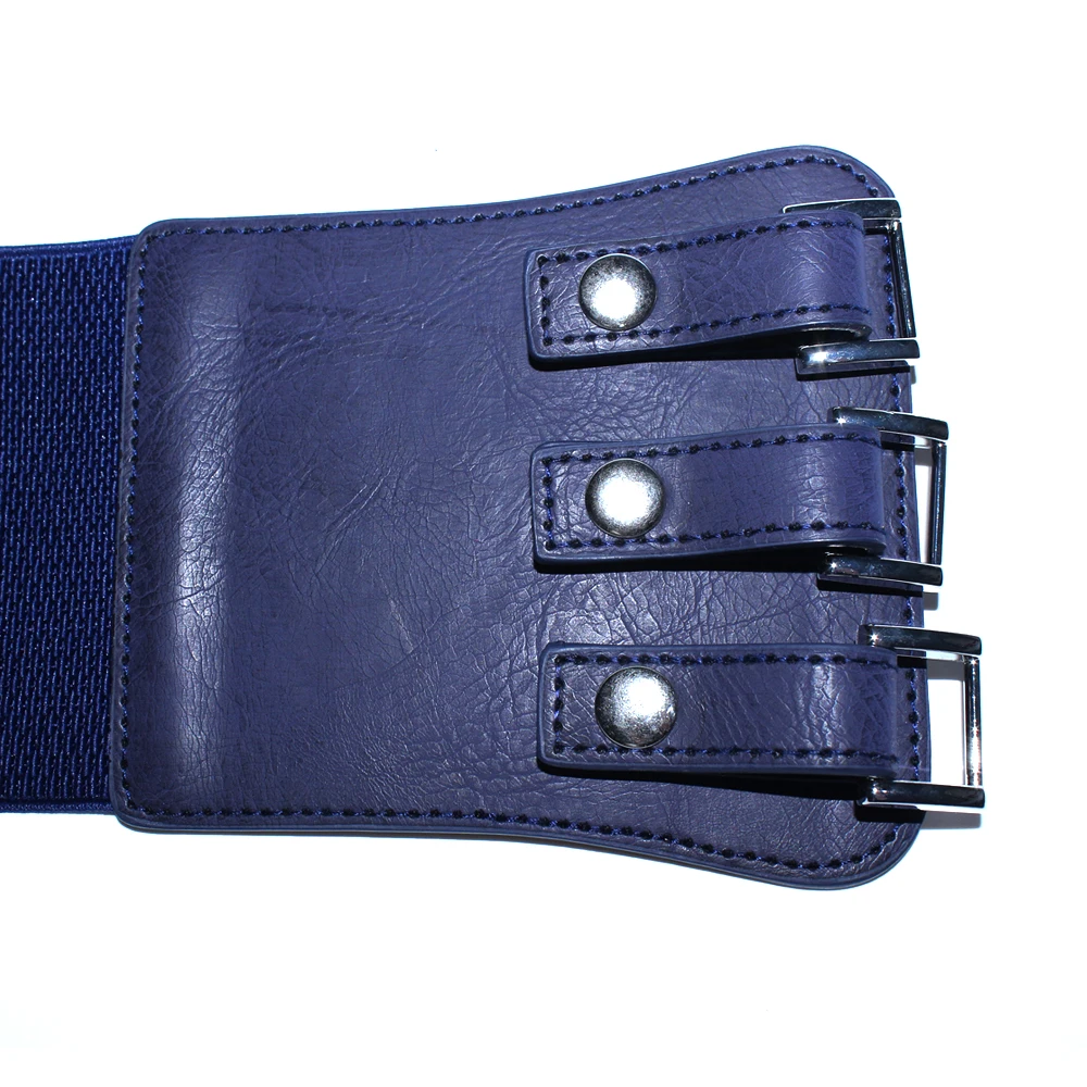 Эластичные женские пояса 10 см широкий пояс уплотнение кожаный платье с