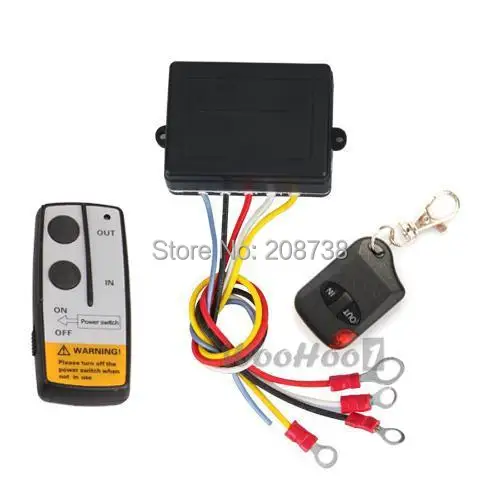 12V 50ft лебедка Беспроводной дистанционного Управление набор для грузовиков ATV