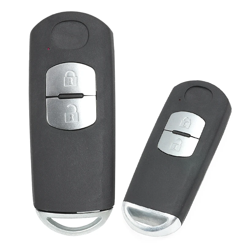 KEYECU FSK 315 МГц ID49 чип FCC: WAZSKE13D01 Замена 2 кнопки дистанционный смарт ключ-брелок для Mazda