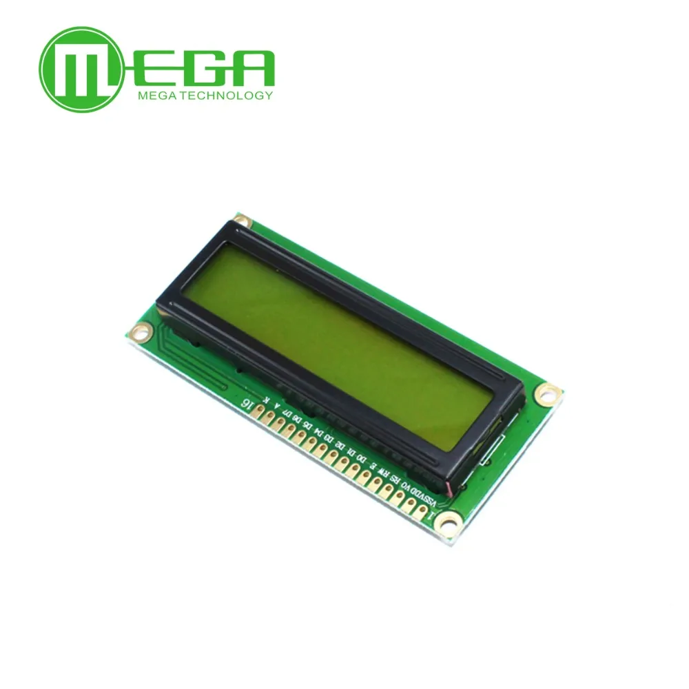 Модуль ЖК дисплея 1602 синий/желто зеленый экран 16x2|lcd lcdmodule 5v |