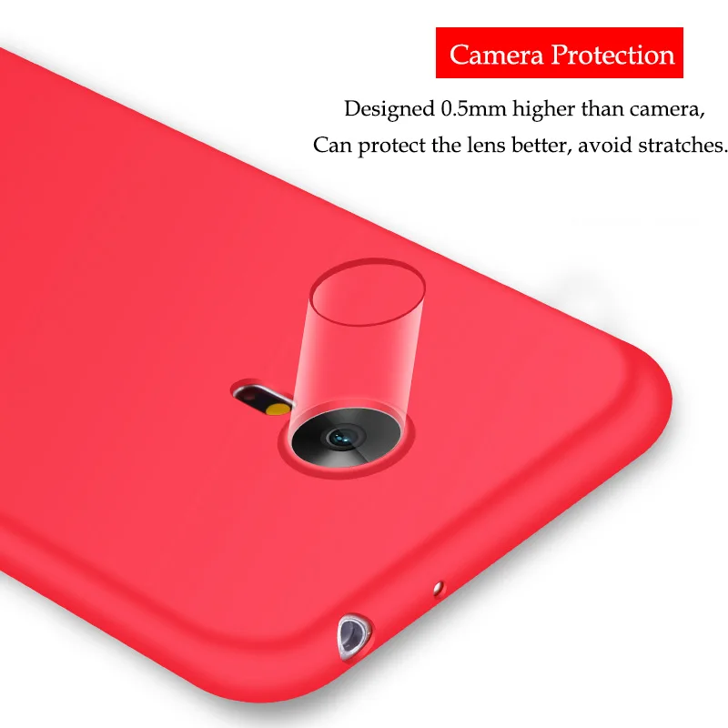 Phone Back Cover For MEIZU M5S Case 360 Full Matte TPU Protective Soft Silicone Ultra Thin meilan 5S |