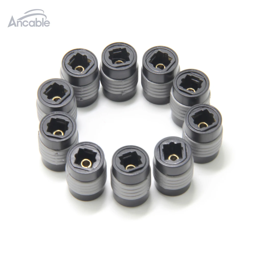 

Optical Toslink Coupler/Gender Changer Cable Extender Female to Female 10-Pack