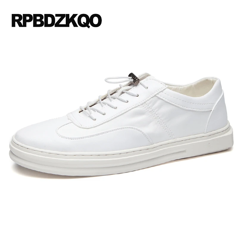 2021 Lace Up Skate Boys Breathable Hollow Out Shoes Men Comfort White Hip Hop Elevator Casual Platform Popular Fashion Hot Sale