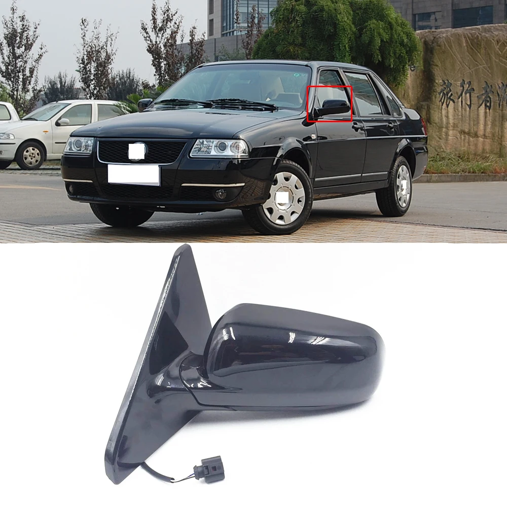 CAPQX 3/5 провод для VW Santana 3000 4000 боковое зеркало заднего вида Внешний отражатель зеркало заднего вида в сборе
