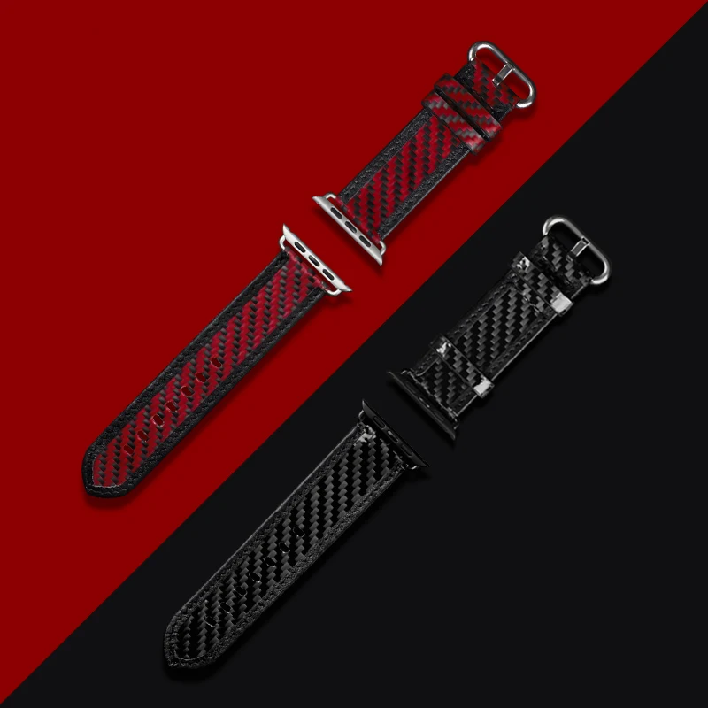 Ремешок из углеродного волокна для Apple Watch Series 4 Band 38 42 мм|Ремешки часов| |