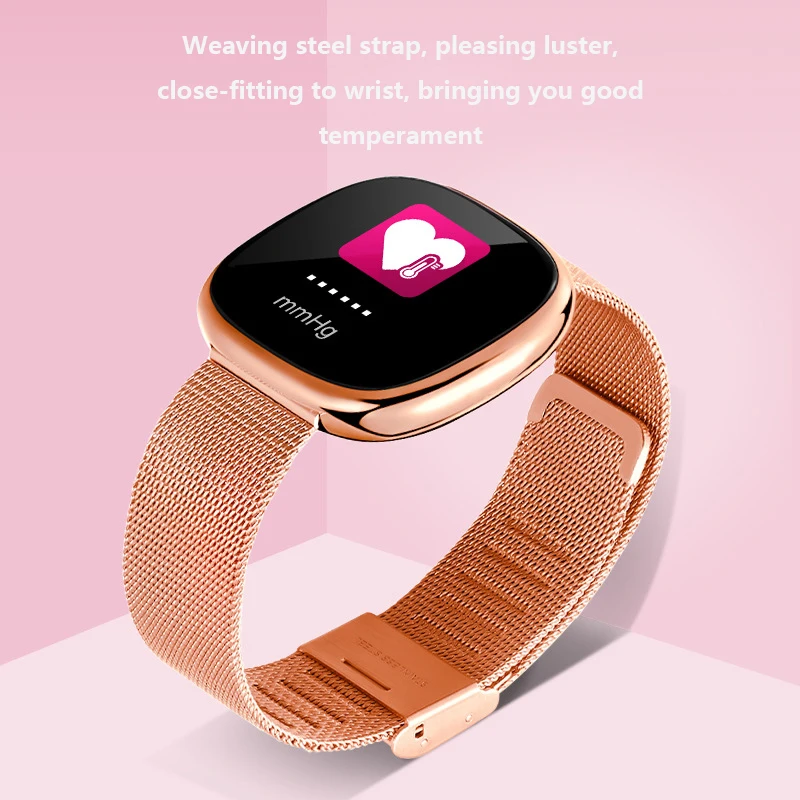 WQ P2 Smart Bracelet Women Heart Rate Monitor Blood Pressure Watch Fitness Tracker/Bracelet Band Lady Activity Tracker | Электроника
