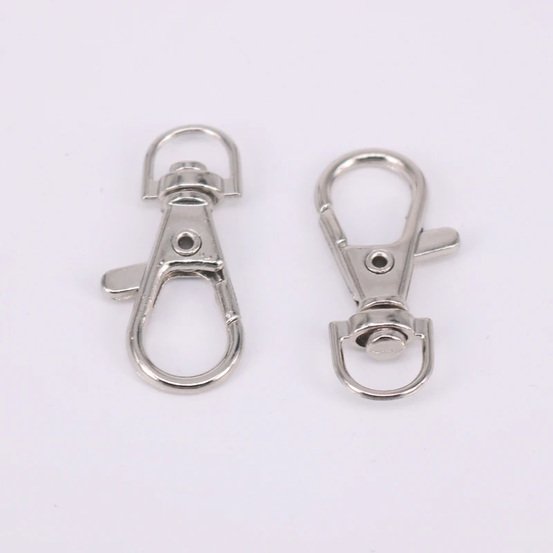 Прочный металлический пружинный брелок для ключей с карабином | Украшения и