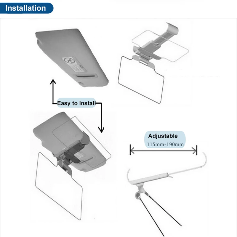 Очки для водителя автомобиля солнцезащитные очки дневного и ночного видения