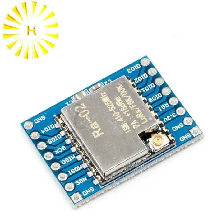 SX1278 LoRa модуль 433 м 10 км Ra 02 Ai Thinker беспроводной спектр распространения разъем для