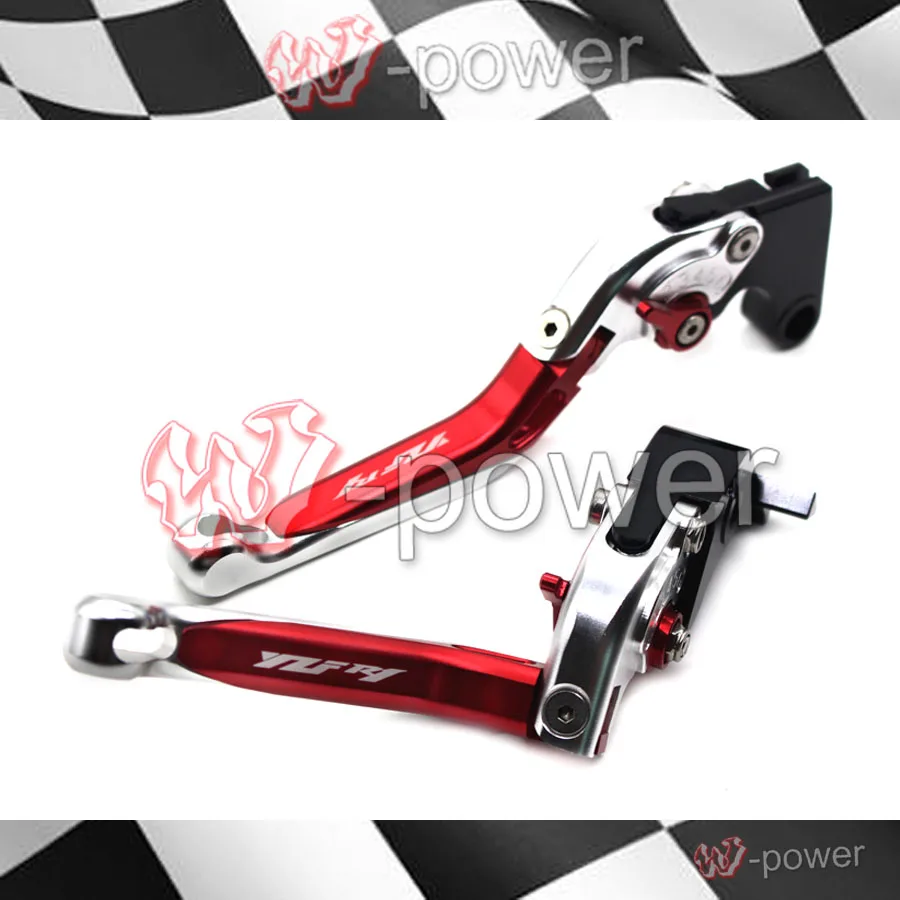 Для Yamaha YZFR1 YZF R1 2004 2008 05 06 07 красный + серебристый мотоциклетные Регулируемый