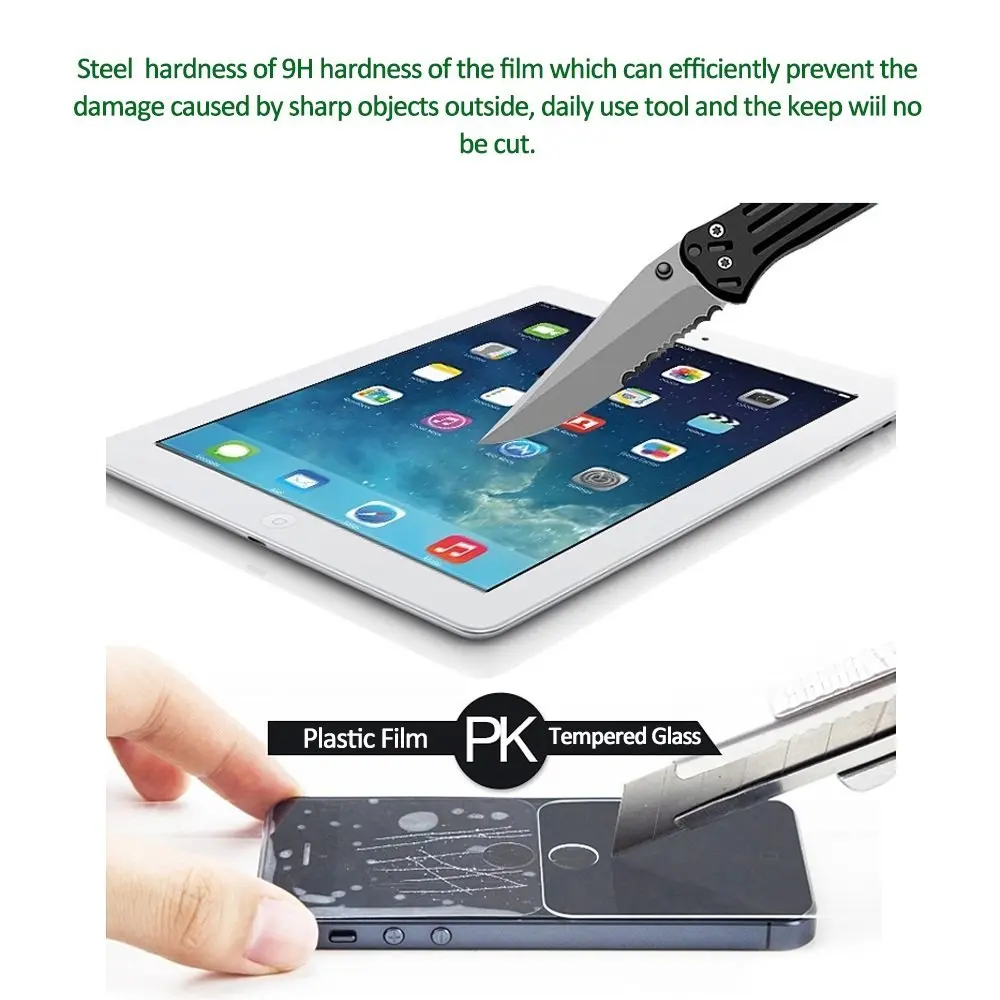 

30pcs/lot Free DHL Tempered Glass For Samsung Galaxy Tab S2 9.7" T810 T815 Explosion-Proof Screen Protector Film 0.3MM