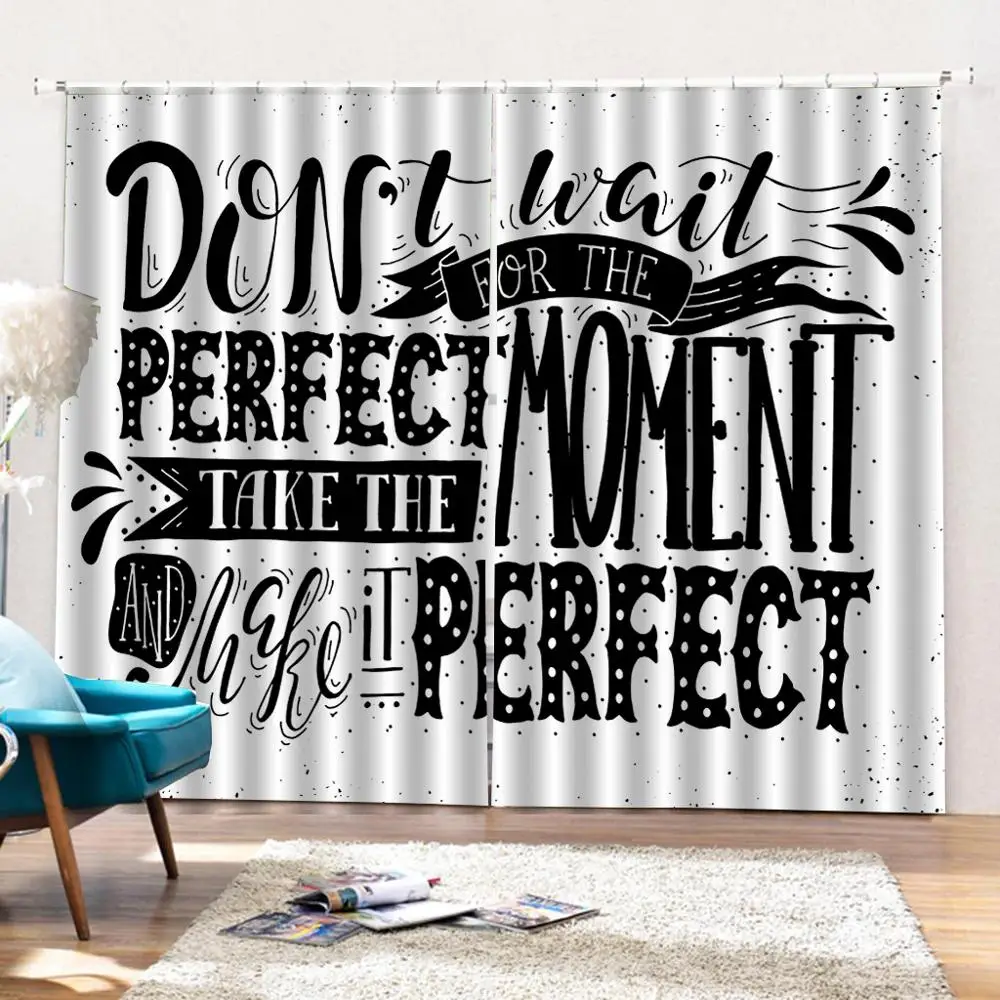 Индивидуальные размеры роскошные затемненные 3D оконные шторы для гостиной