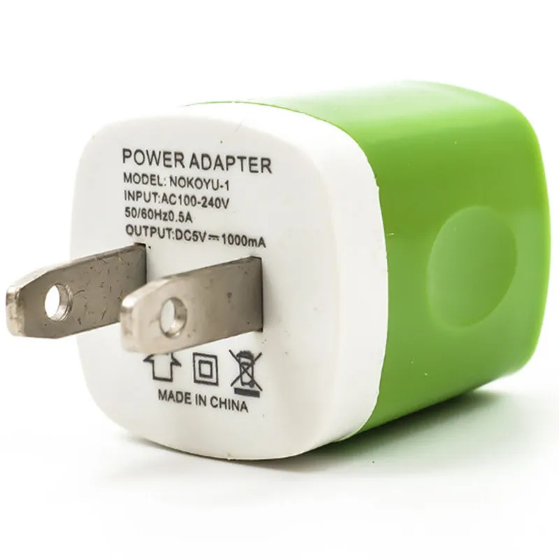 Стандартная универсальная дорожная USB зарядка 5 в 1 а для смартфона с