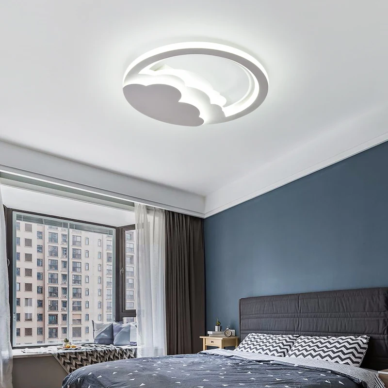 Indoor Modern Led Ceiling lights Living Room Kitchen Luminaires Mounted Lighting Lamps Round Fixtures | Освещение