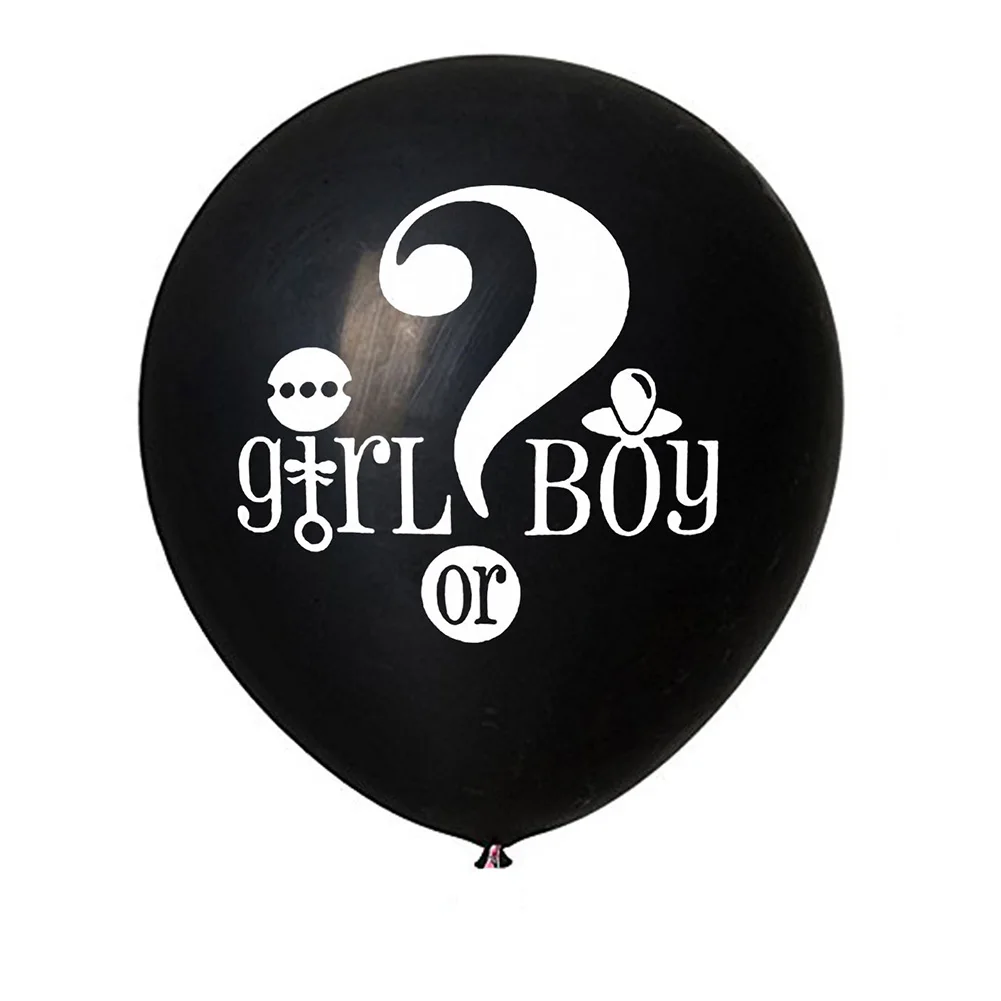 Decorations Balloon Confetti 36inch Set Reusable Boy Or Girl Cute Baby Shower Birthday Photo Props Supplies Gender Reveal Kit | Дом и сад