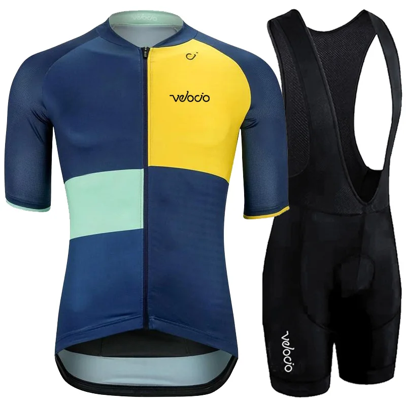 Uniforme ciclismo летний комплект велосипедной одежды с коротким рукавом, Триатлон для велосипеда, одежда с нагрудником, гель, MTB, велокостюм