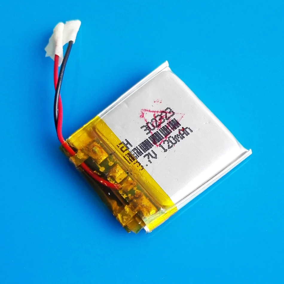 Лот 10 шт 3 7 V 120mAh литий полимерная аккумуляторная батарея Lipo 032323 для MP3 GPS bluetooth